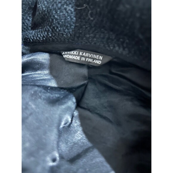 Annikki Karvinen Handmade in Finland Women’s Velvet Cotton Jacket size XS - Picture 7 of 10